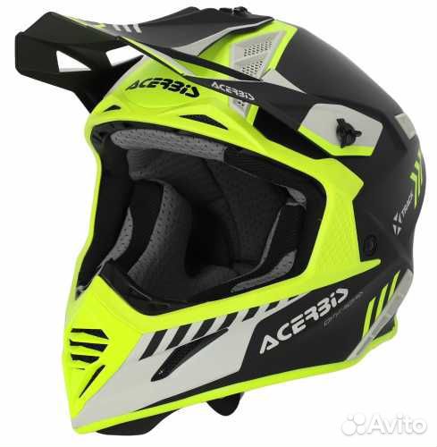 Мотошлем Acerbis X-track mips ellow Fluo 2023