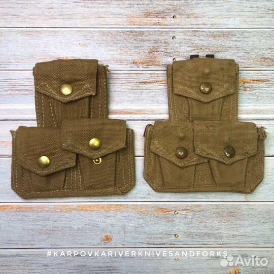 Подсумок образца wwii (пара), Carcano, Италия