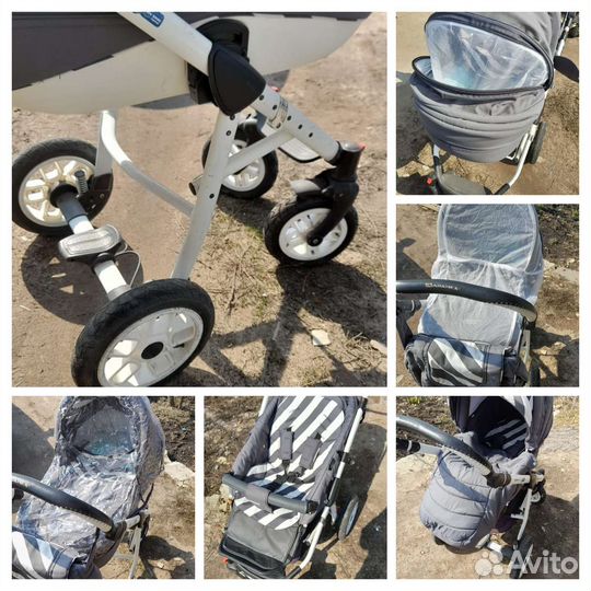 Коляска 2 в 1 adamex