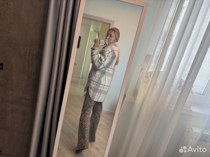 Куртка рубашка демисезонная женская