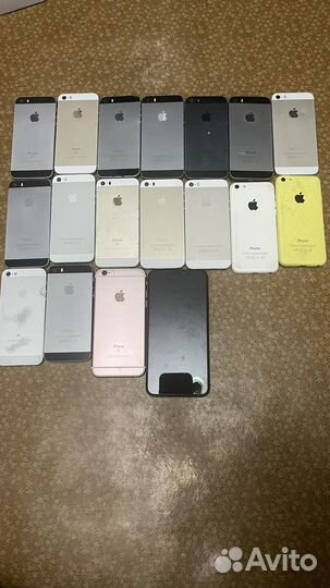 iPhone на запчасти/восстановление 17шт