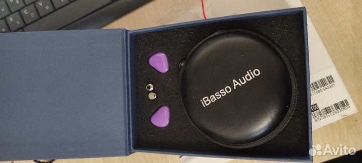 Продам наушники ibasso it00 цвет фиолетовый