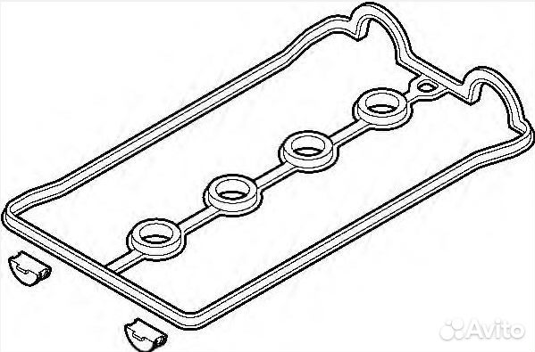 Ком/кт прокл.клап.крышки