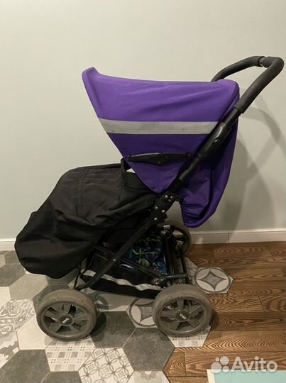 Детская коляска + конверт и рукавицы (Brio Race)