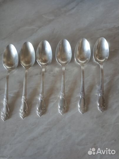 Чайные ложки мельхиор СССР Кольчугинский з-д