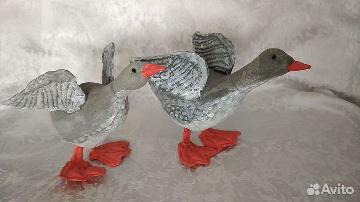 Гусь текстильный