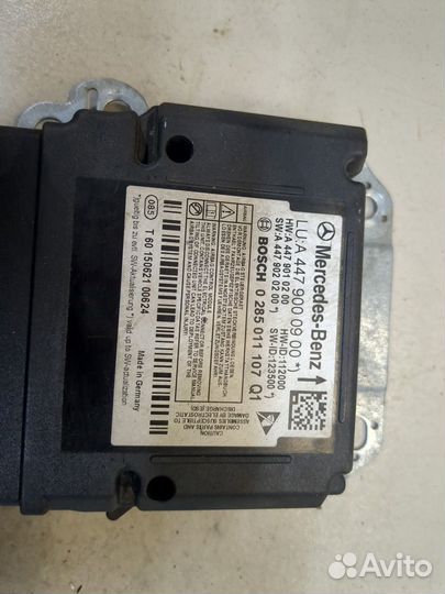 Блок управления airbag Mercedes Vito W447 2014, 2015