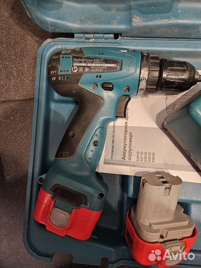 Шуруповерт makita 6261d комплект дф редуктора