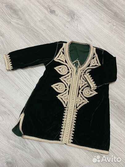 Детский чапан узбецкий национальный костюм 2/3/4 г