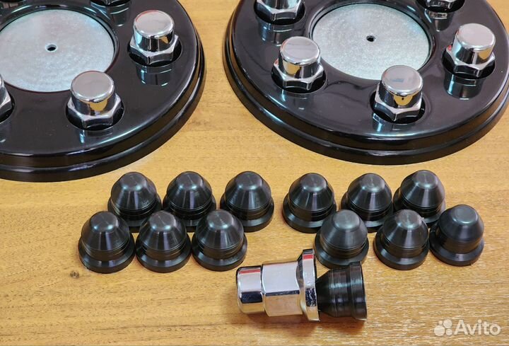 К-кт Передние Колпаки Газель с Высокими Хром