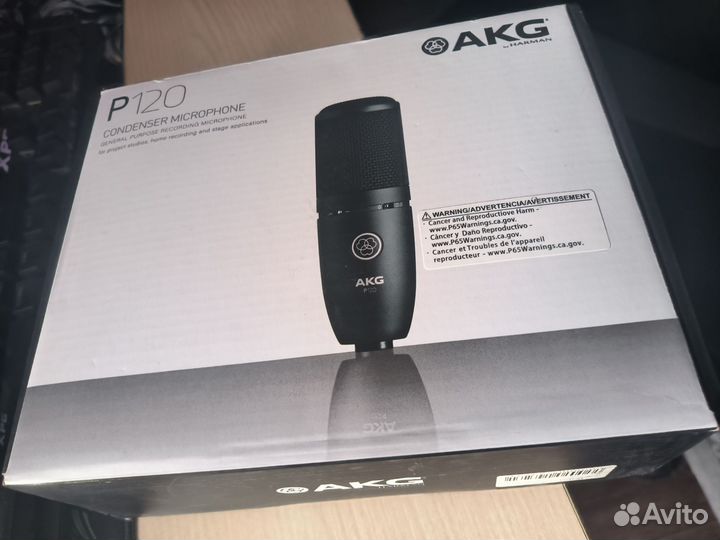 Студийный микрофон akg p120