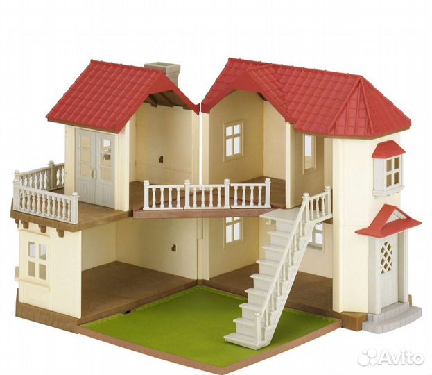 Sylvanian families большой дом со светом