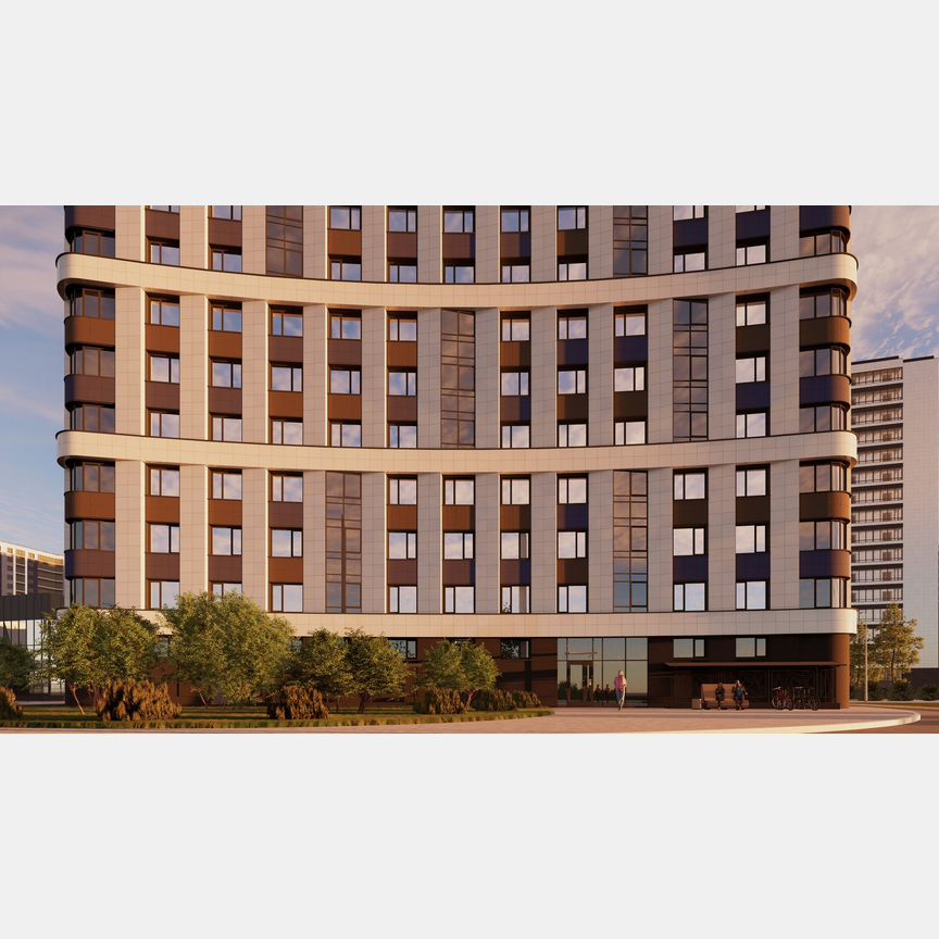 1-к. квартира, 34,7 м², 4/18 эт.