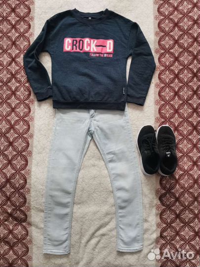 Одежда пакетом для девочки 128 h&m, mayoral