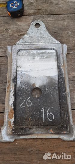 Плита чугунная для печи и печные задвижки СССР