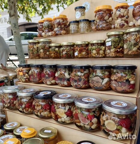 Орехи в меду