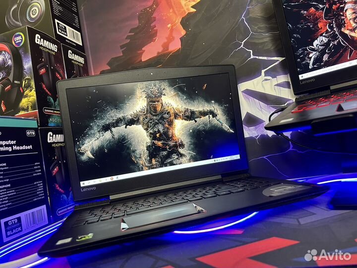 Игровой ноутбук Lenovo i5-7th GTX 16озу 4gb видео