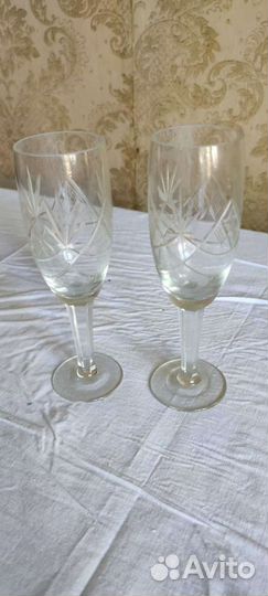 Фужеры стекло СССР