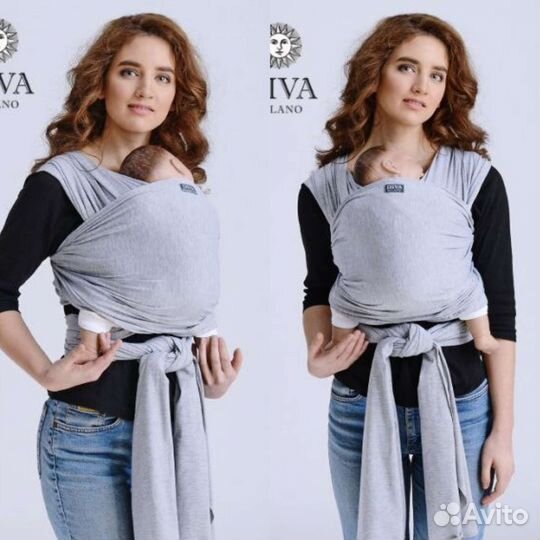 Новые слинг-шарф и эргорюкзак