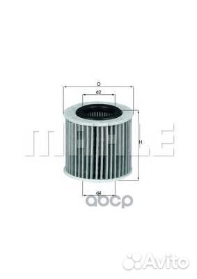 Фильтр масляный OX416D1 Mahle/Knecht