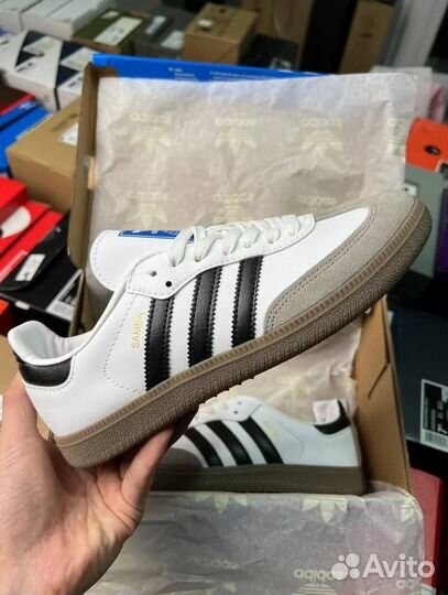 Adidas Samba White OG Веган vegan