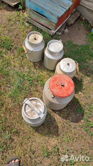 Фляги, бидоны, бочки алюминиевые
