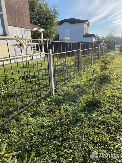 Металлические секции для забора