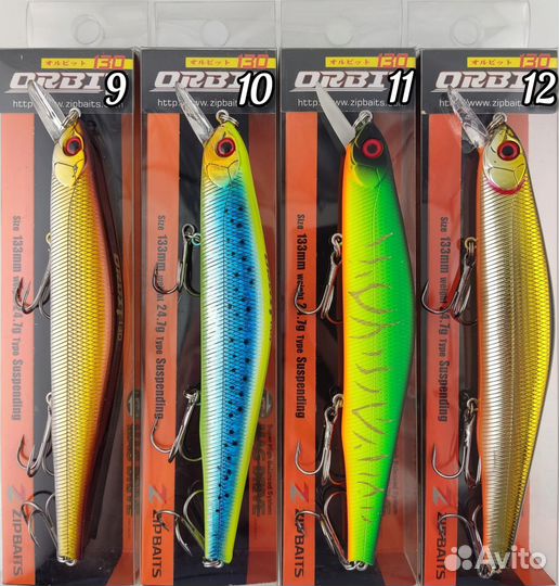 Воблер ZipBaits Orbit 130SP 15 цветов
