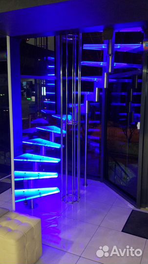 Лестница в стиле лофт