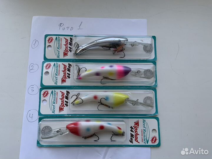 Воблеры для троллинга Reef Runner 44 Mag