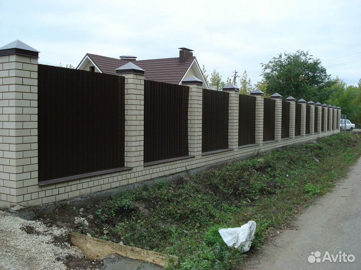 Забор под ключ 220