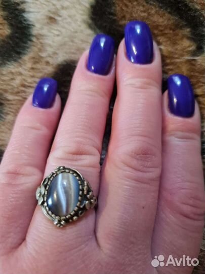 Комплект серьги и кольцо