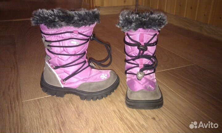 Зимняя обувь для девочки р-ры 27, 29,31