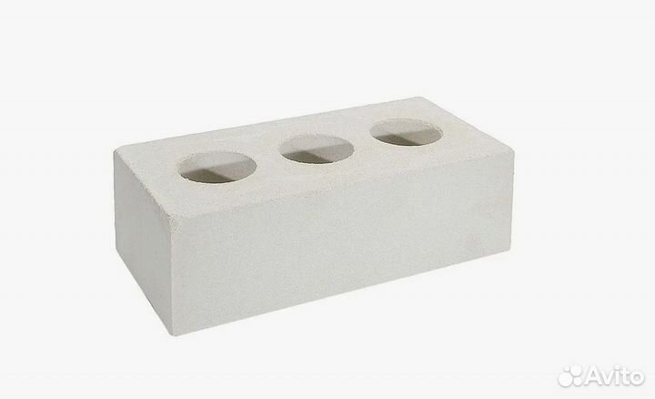 Кирпич сулпу пустотелый М150/F50/1.4 белый