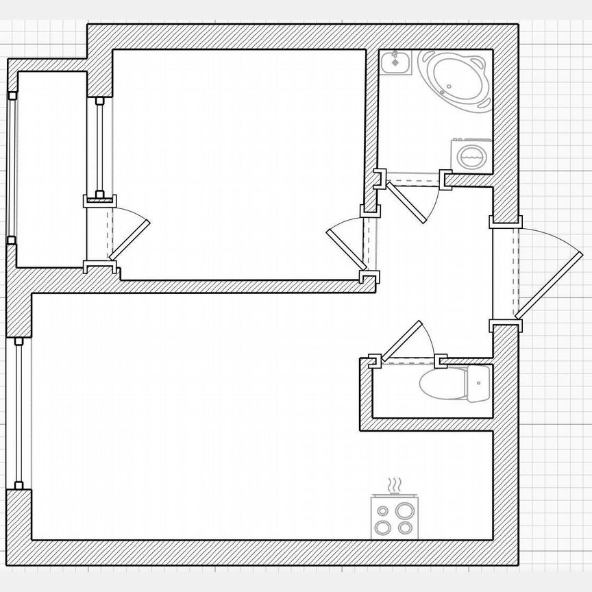 1-к. квартира, 36,5 м², 2/13 эт.