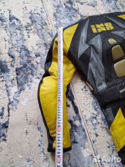 Мотокомбинезон раздельный кожаный