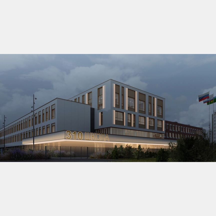 3-к. квартира, 68,1 м², 7/12 эт.