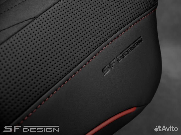 Сиденье Harley-Davidson Coral Lines Black Island