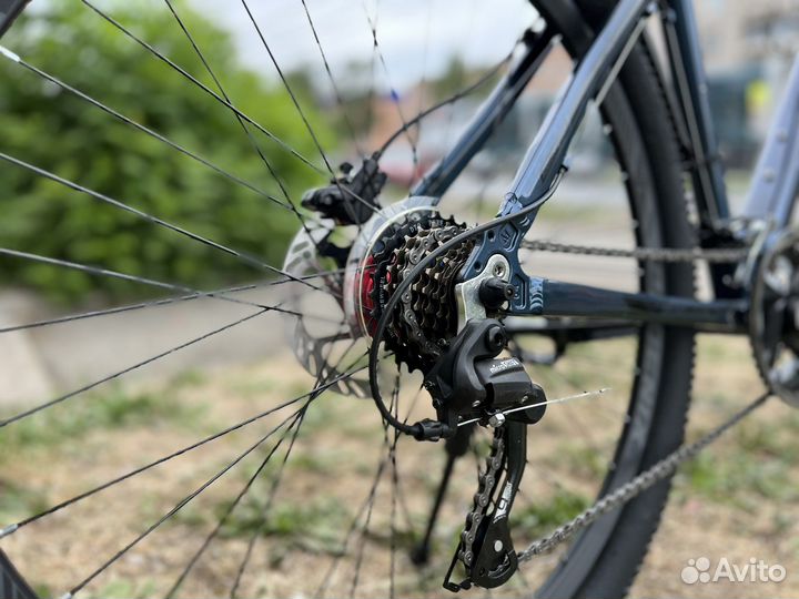Велосипед горный на гидравлике алюминий.Новый