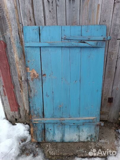 Старинная амбарная дверь