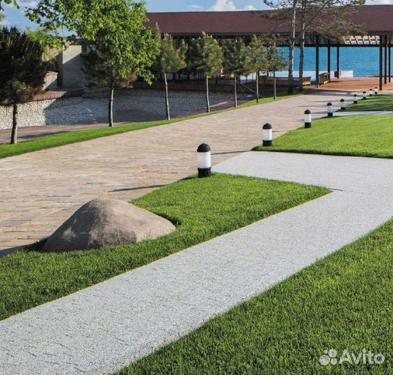 Брусчатка формы Антик, тротуарная плитка все цвета
