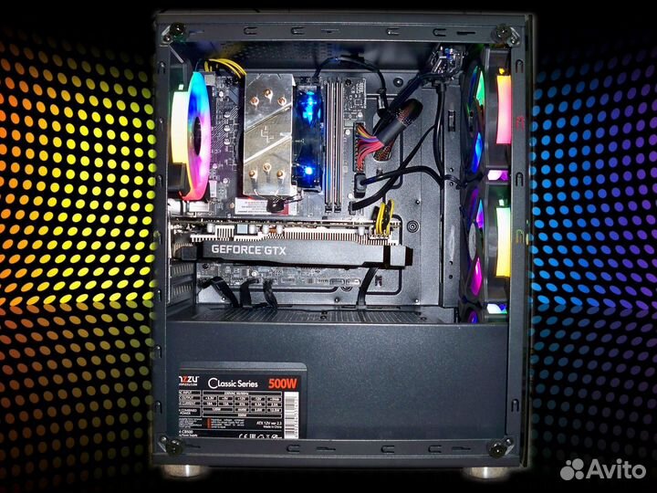 Игр пк Core i3-8100/ 16gb ddr4/1660 super 6gb/ SSD
