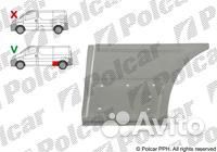 Ремкомплект крыла заднего правый зад для renault trafic (FL/JL) 03.01-12.06 длинный
