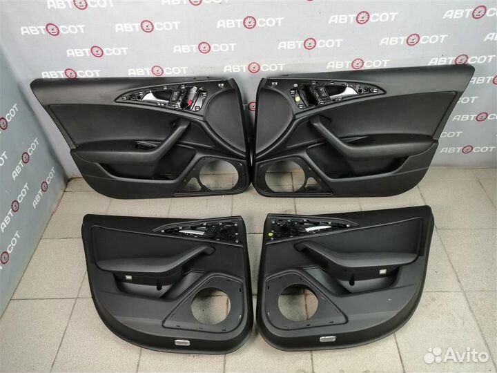 Дверные карты комплект Audi A6 4G 20112018