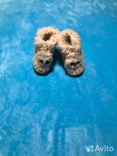Тапочки детские теплые