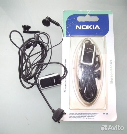 Стереогарнитура Nokia HS-23 original