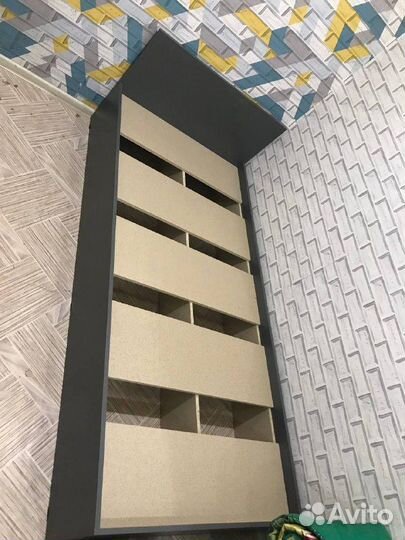 Кровать Мори 2х0,9 м графит