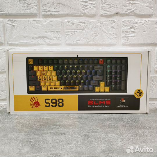 Игровая клавиатура A4Tech Bloody S98 Sports (new)