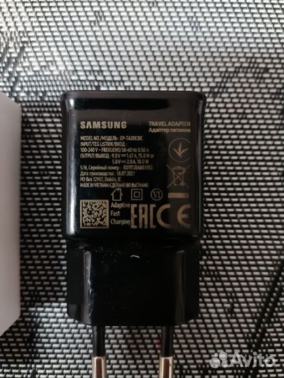 Зарядное устройство для телефонов Samsung, Asus