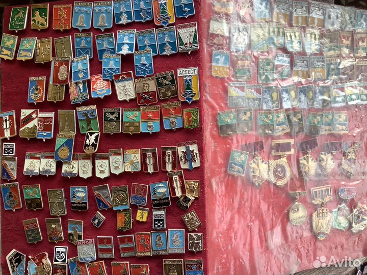 Коллекция значков СССР. 400 шт